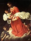 Giovanni Baglione The Virgin and the Child with Angels painting